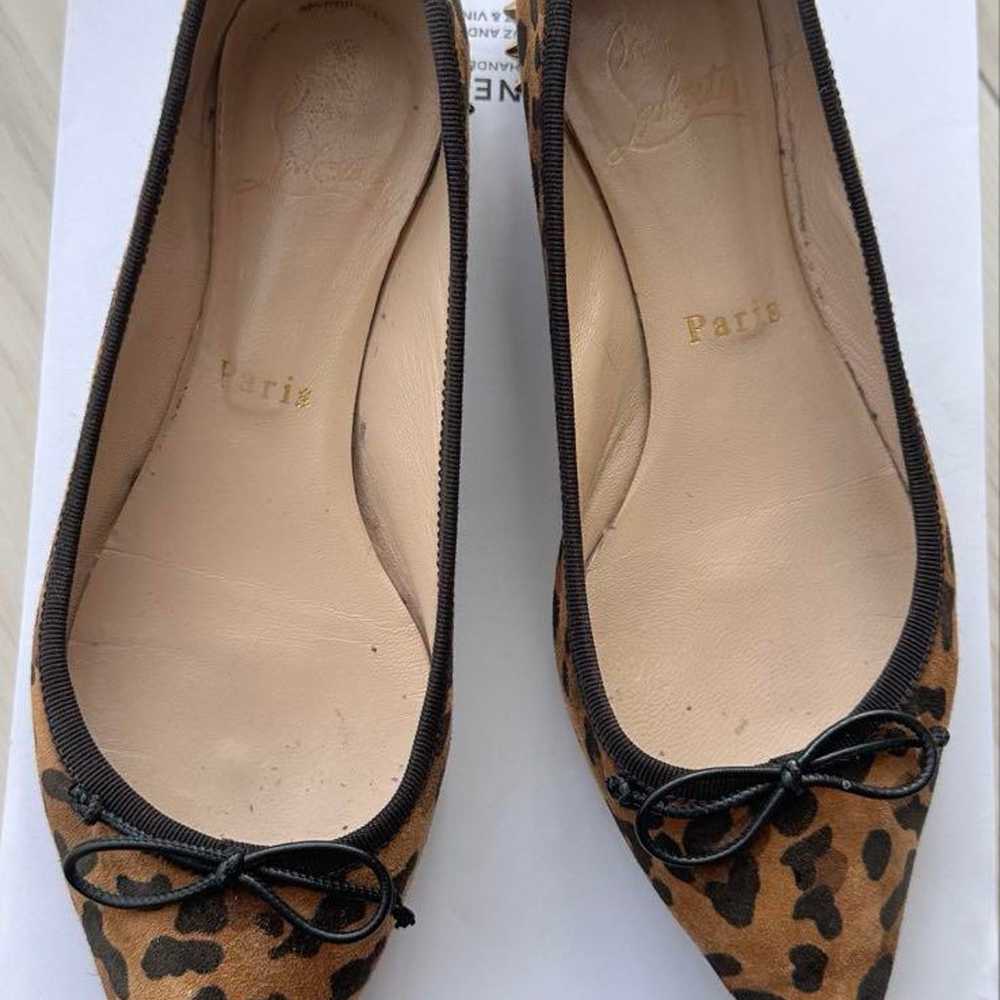 Christian Louboutin flat shoes 21.5 cm - image 2