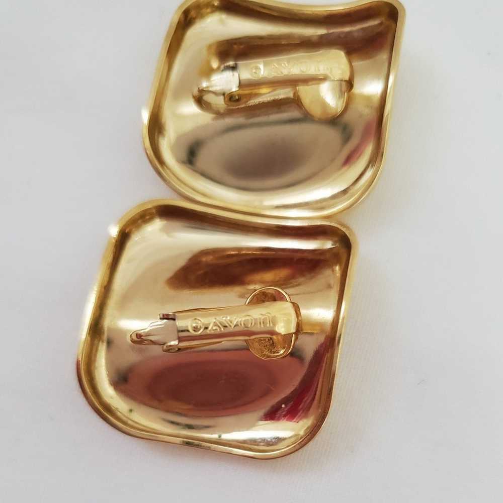 Vintage Avon Clip On Earrings - image 6