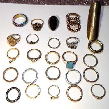 Fashion Ring Lot FR02 Bundle of 25 Fashion Rings