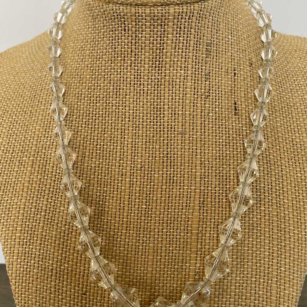 Vintage  Crystal  choker  necklace - image 4