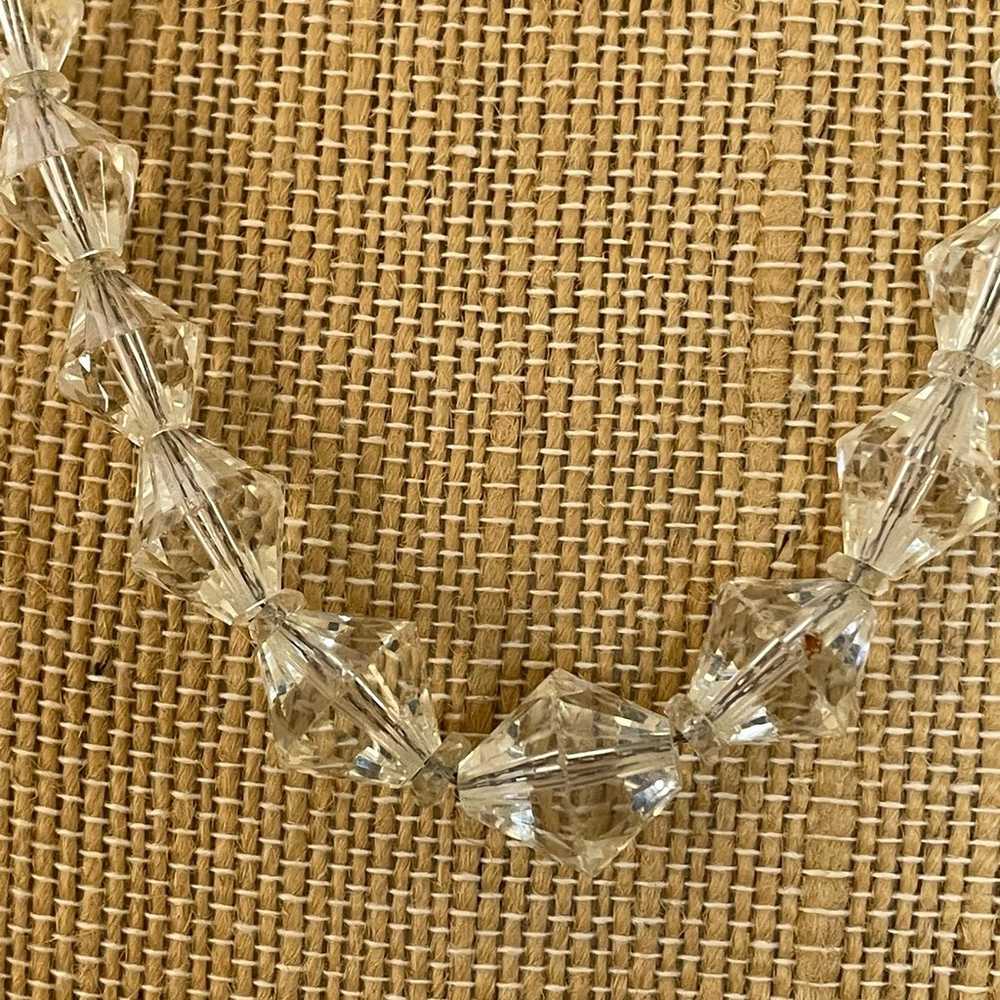 Vintage  Crystal  choker  necklace - image 5