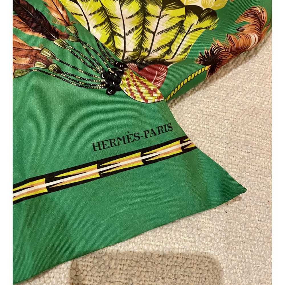 Hermès Maxi twilly silk scarf - image 6