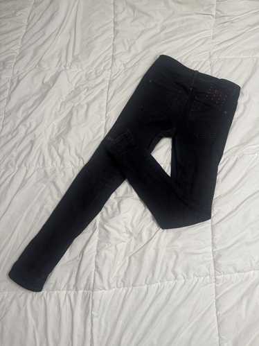 Ksubi Ksubi Black and Red Skinny Jeans