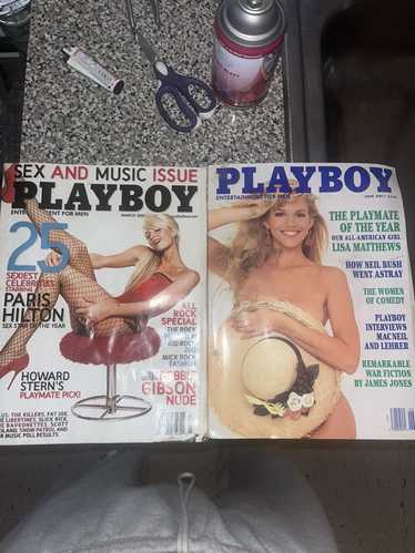 Playboy × Vintage Playboy magazines Paris Hilton a