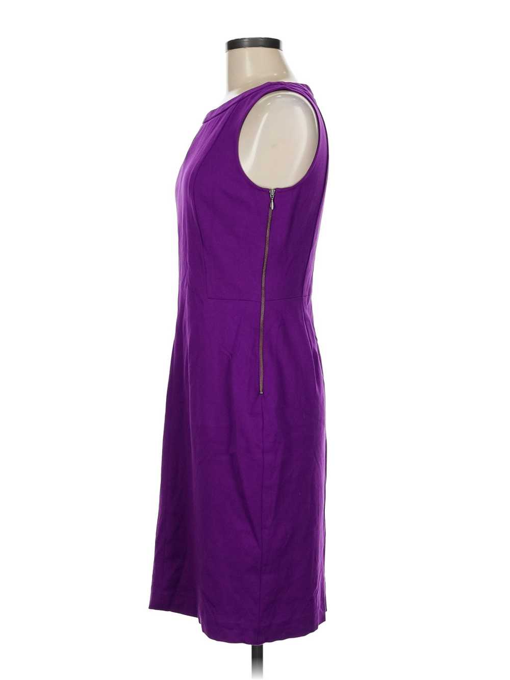 Banana Republic Women Purple Cocktail Dress 6 - image 4