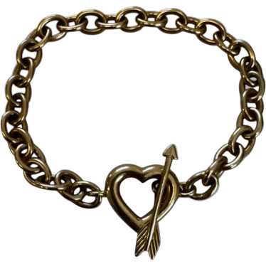 Tiffany & Co. 1994 Collection Heart Arrow Toggle … - image 1