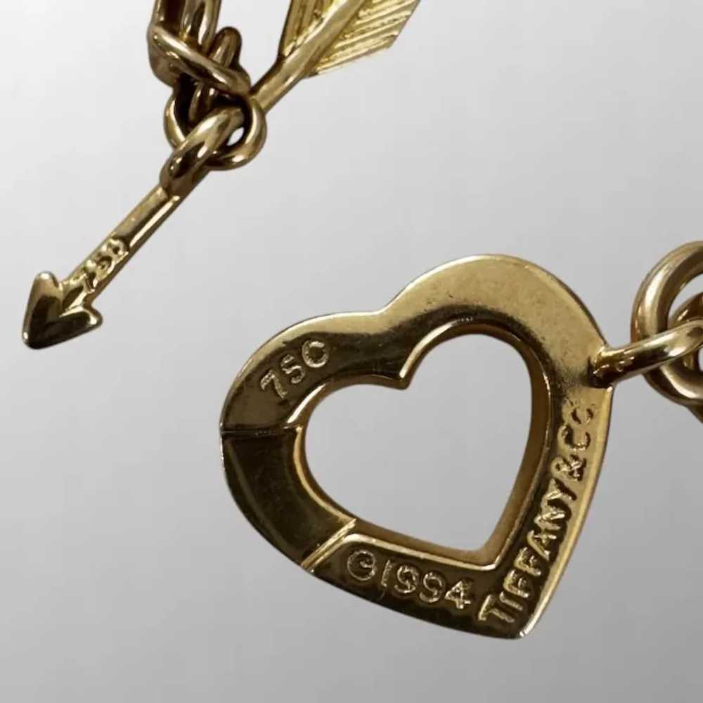 Tiffany & Co. 1994 Collection Heart Arrow Toggle … - image 3