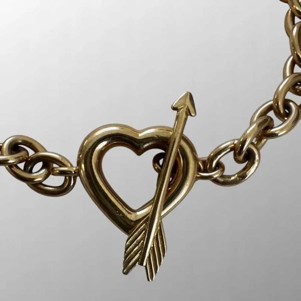 Tiffany & Co. 1994 Collection Heart Arrow Toggle … - image 4