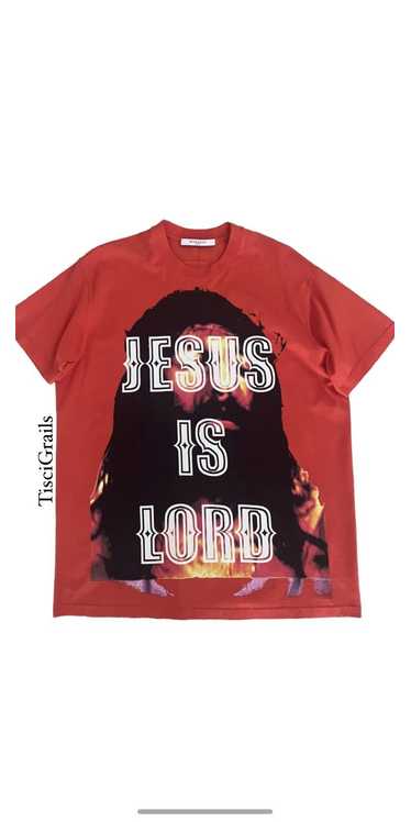 Givenchy Givenchy Jesus Is Lord T Shirt