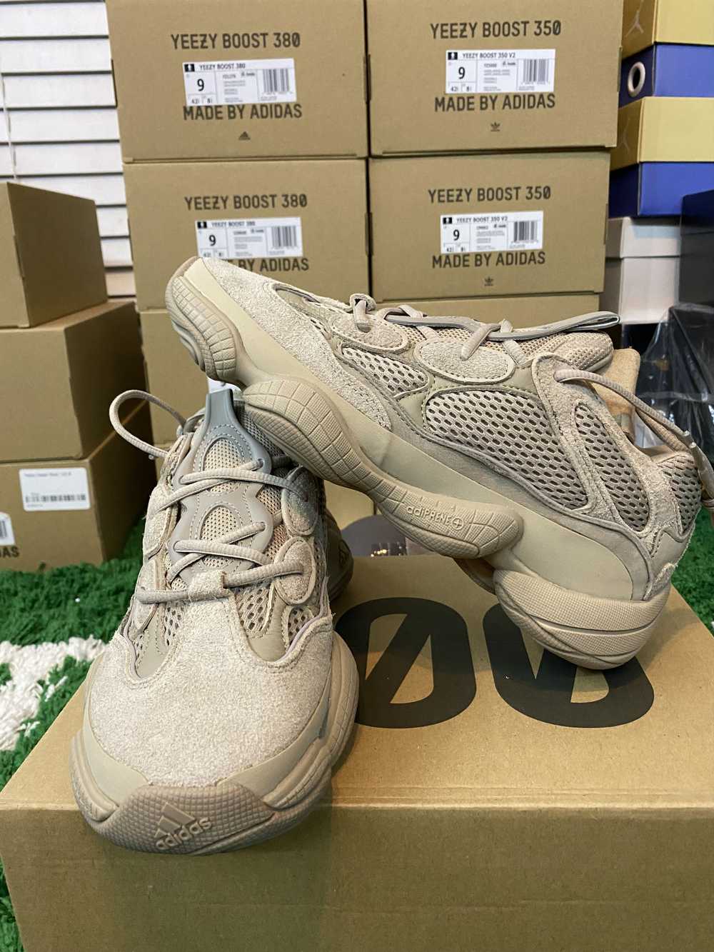 Adidas × Kanye West Yeezy 500 - Taupe Light - GX3… - image 1