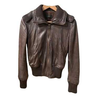 Sword 6644 Leather biker jacket