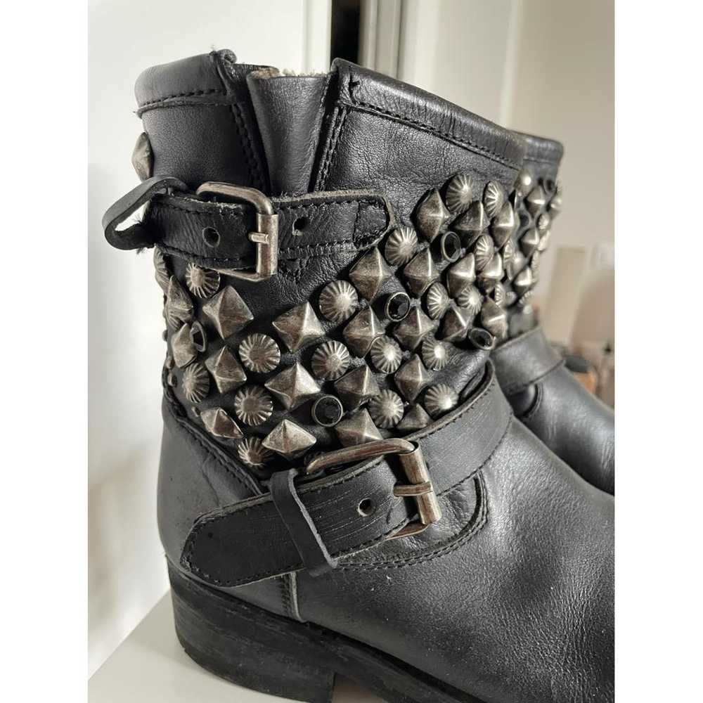 Ash Leather biker boots - image 9