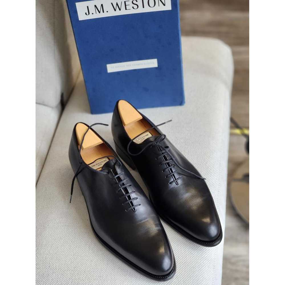 JM Weston Leather lace ups - image 7