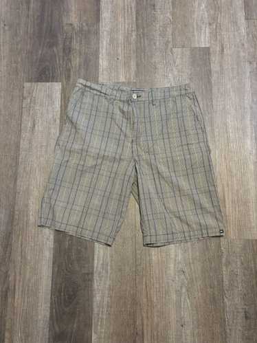 Quiksilver × Vintage Y2K Plaid Quiksilver Shorts