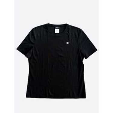 CHANEL メッシュ Tシャツ 黒 CHANEL メッシュ Tシャツ 黒