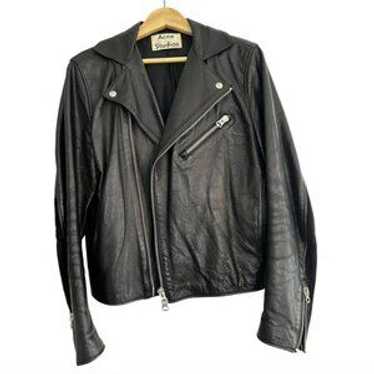 ジャケット・アウター acne studios gibson Acne Studios Gibson Leather Jacket by Elizabeth Paulson