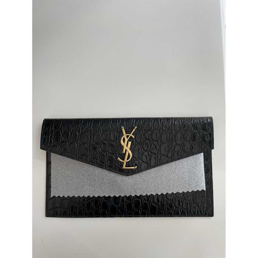 Saint Laurent Leather clutch bag - image 2