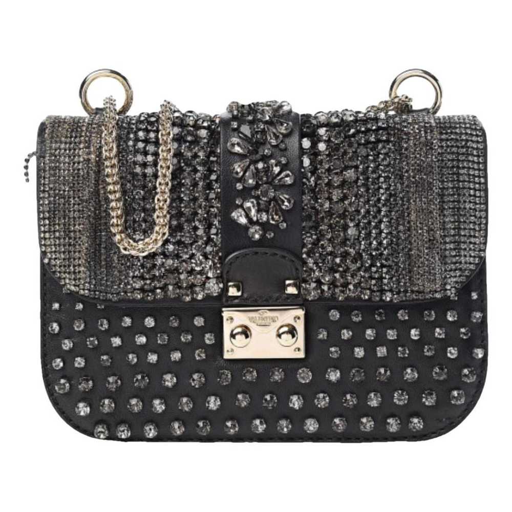 Valentino Garavani Glam Lock leather crossbody bag - image 1