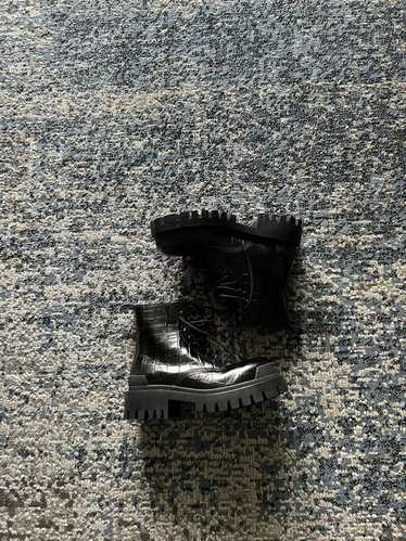 Balenciaga Balenciaga Crocodile Strike Boot