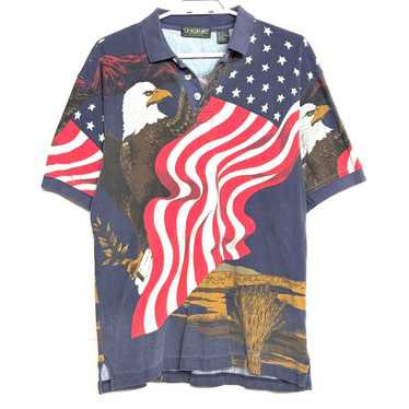 America × Vintage Vintage American Print Eagle Pol