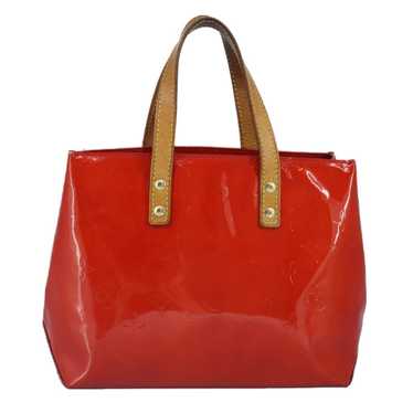 Louis Vuitton Reade Red Patent Leather Handbag (Pr