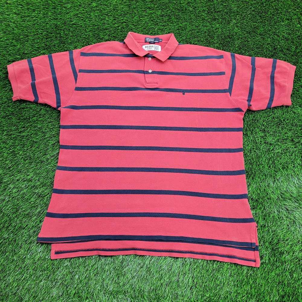 Ralph Lauren Ralph-Lauren Stripes Polo Shirt 2XL … - image 1