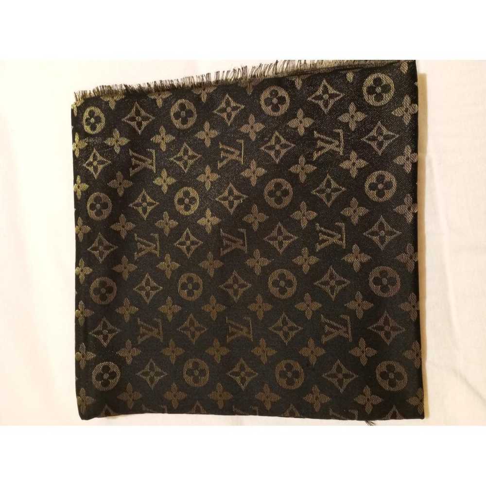 Louis Vuitton Châle Monogram shine wool scarf - image 4