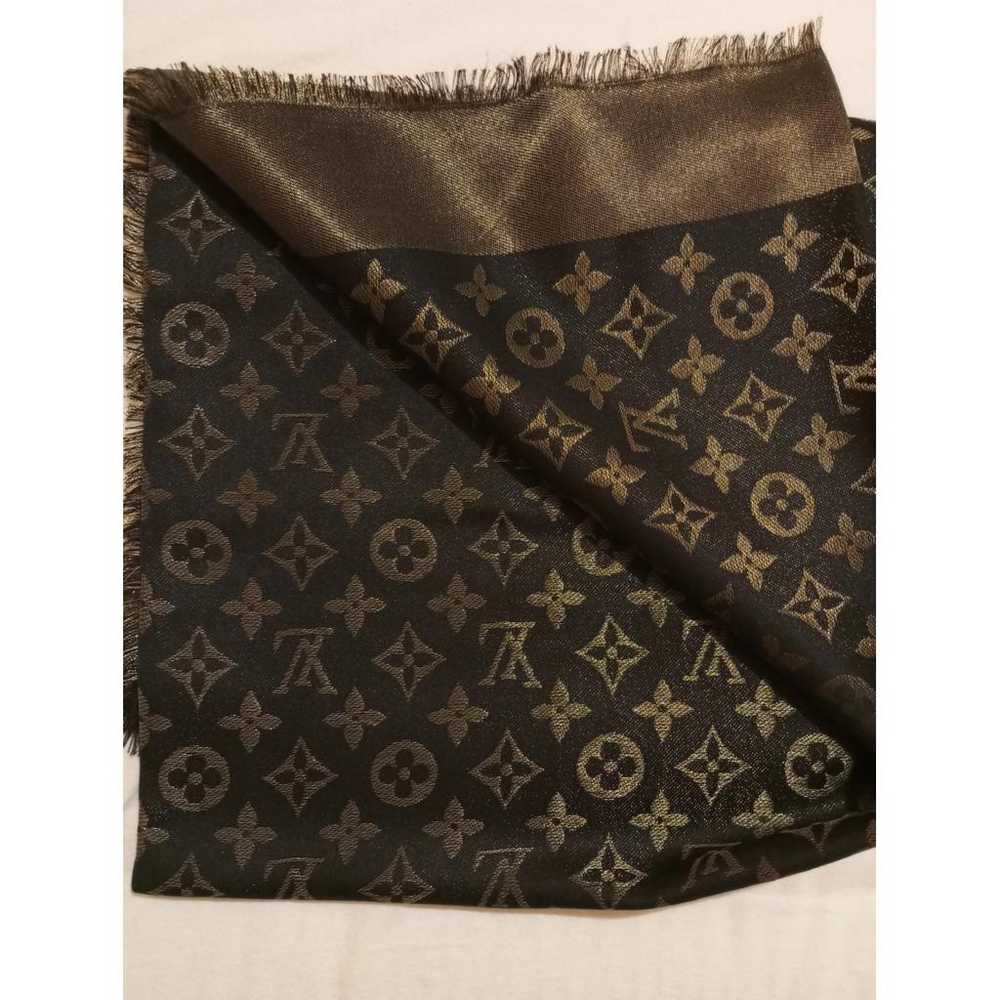 Louis Vuitton Châle Monogram shine wool scarf - image 5