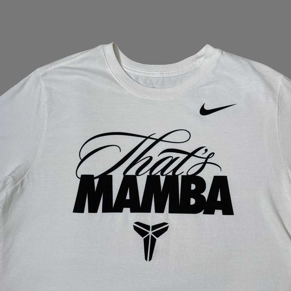 Nike Nike 'That's Mamba' Kobe Bryant White SS Tee… - image 2