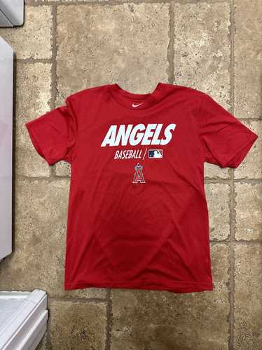 MLB Nike MLB Anaheim Angels Baseball Dri Fit Shirt