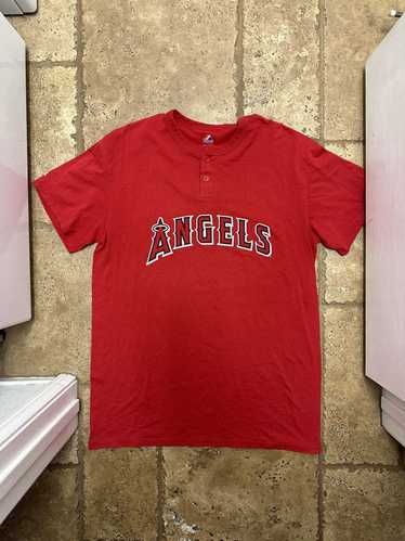 MLB MLB Anaheim Angels Baseball Majestic XL Short 