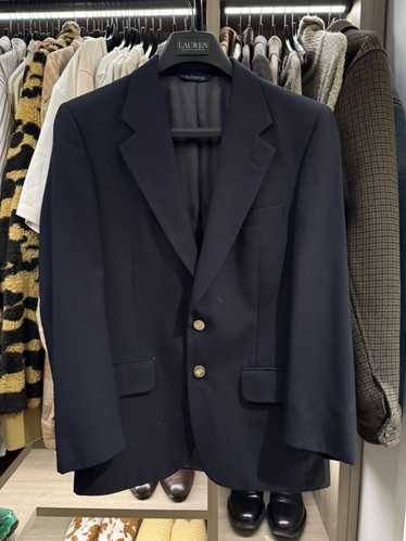 Burberry Navy Blue Burberrys Blazer