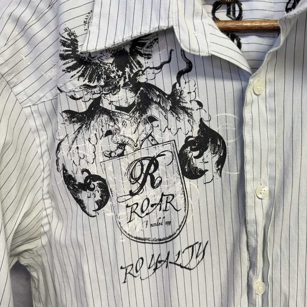 Roar × Vintage Vintage Roar Button Up Shirt Mens … - image 3