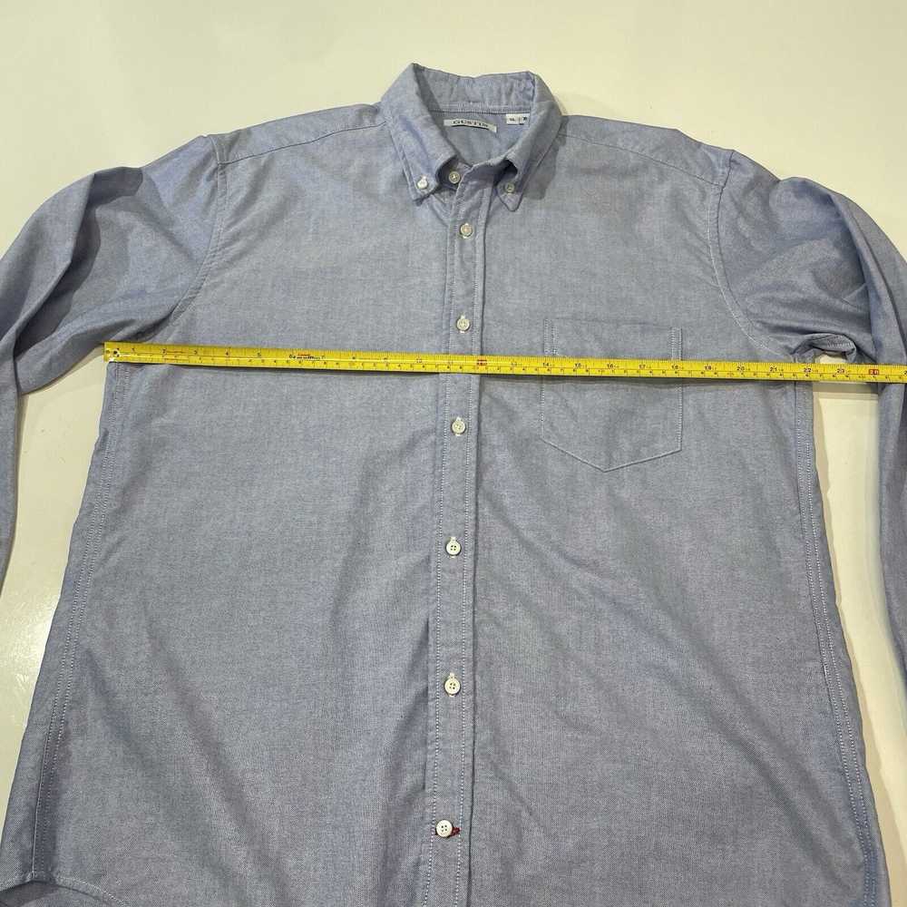 Gustin Gustin Men's Blue Chambray Cotton Long Sle… - image 5