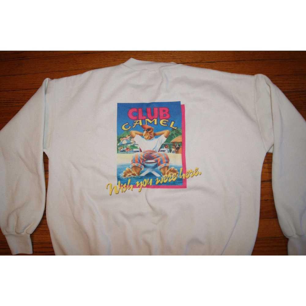 Camel VTG Club Camel Crewneck Sweatshirt Mens XL … - image 1