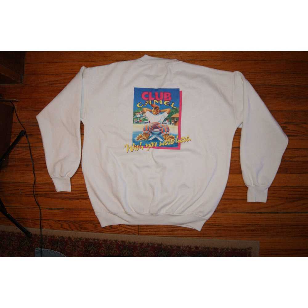 Camel VTG Club Camel Crewneck Sweatshirt Mens XL … - image 5