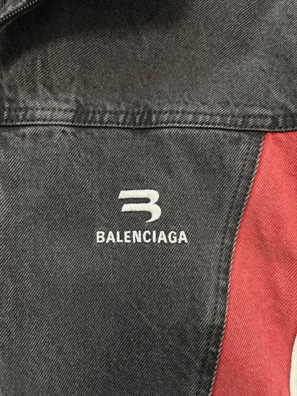 Balenciaga Balenciaga Denim Track Jacket - image 2