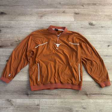 Nike Vintage Texas Longhorns Nike Team Zip Pullov… - image 1