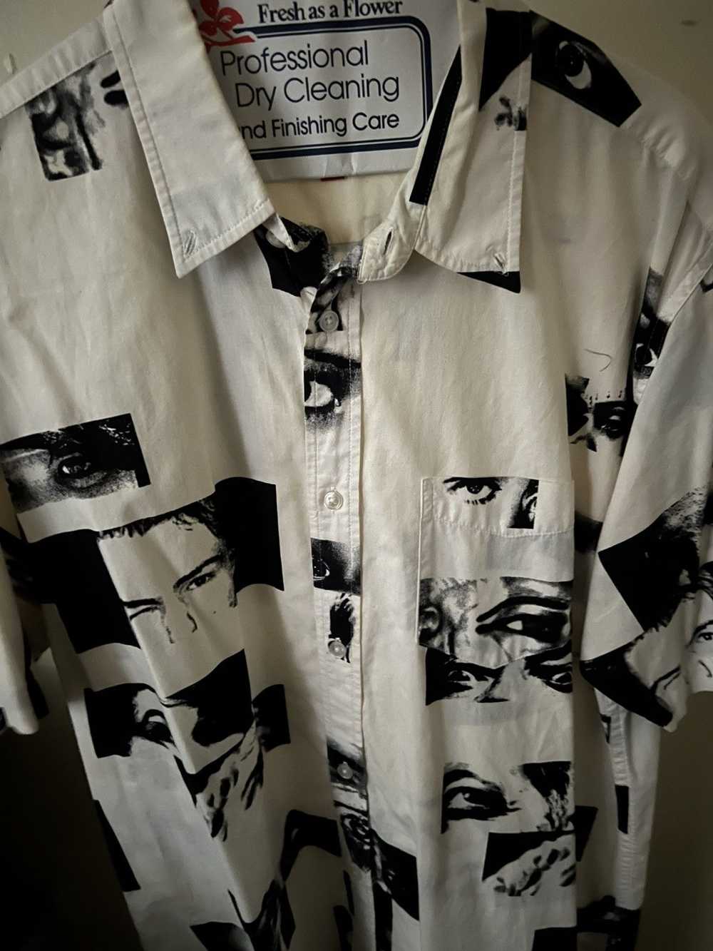 Supreme Supreme eyes button up - image 1