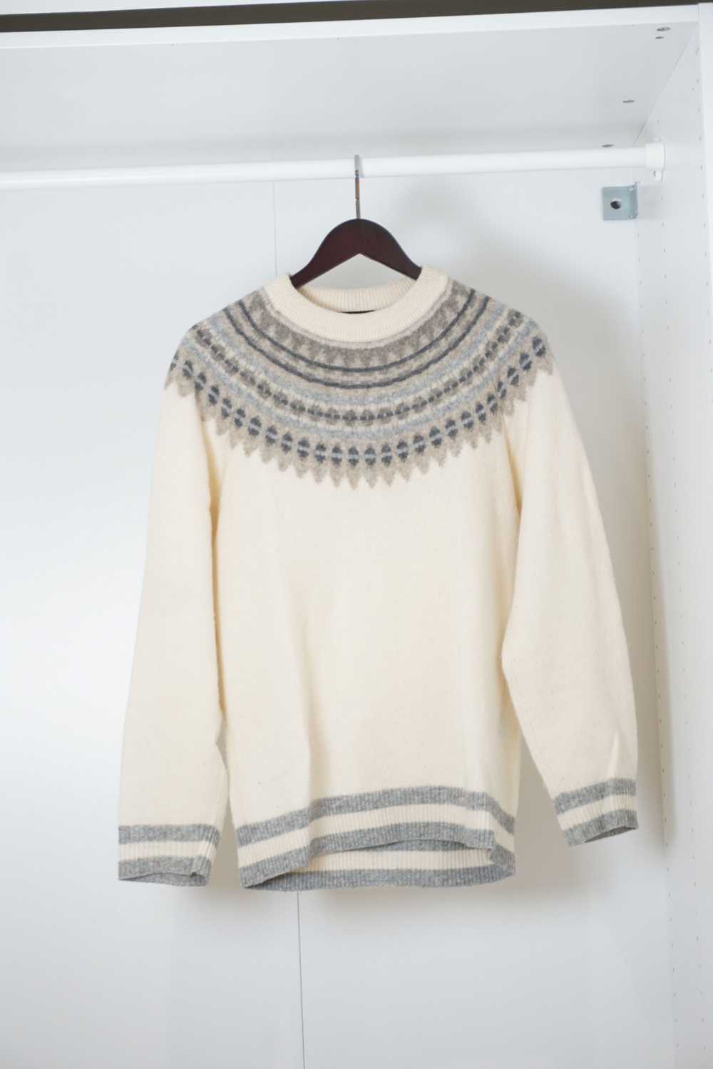 Undercover Fair Isle Knit Sweater - image 1