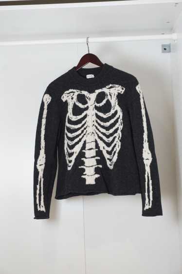 Saint Laurent Paris Skeleton Jacquard Knit