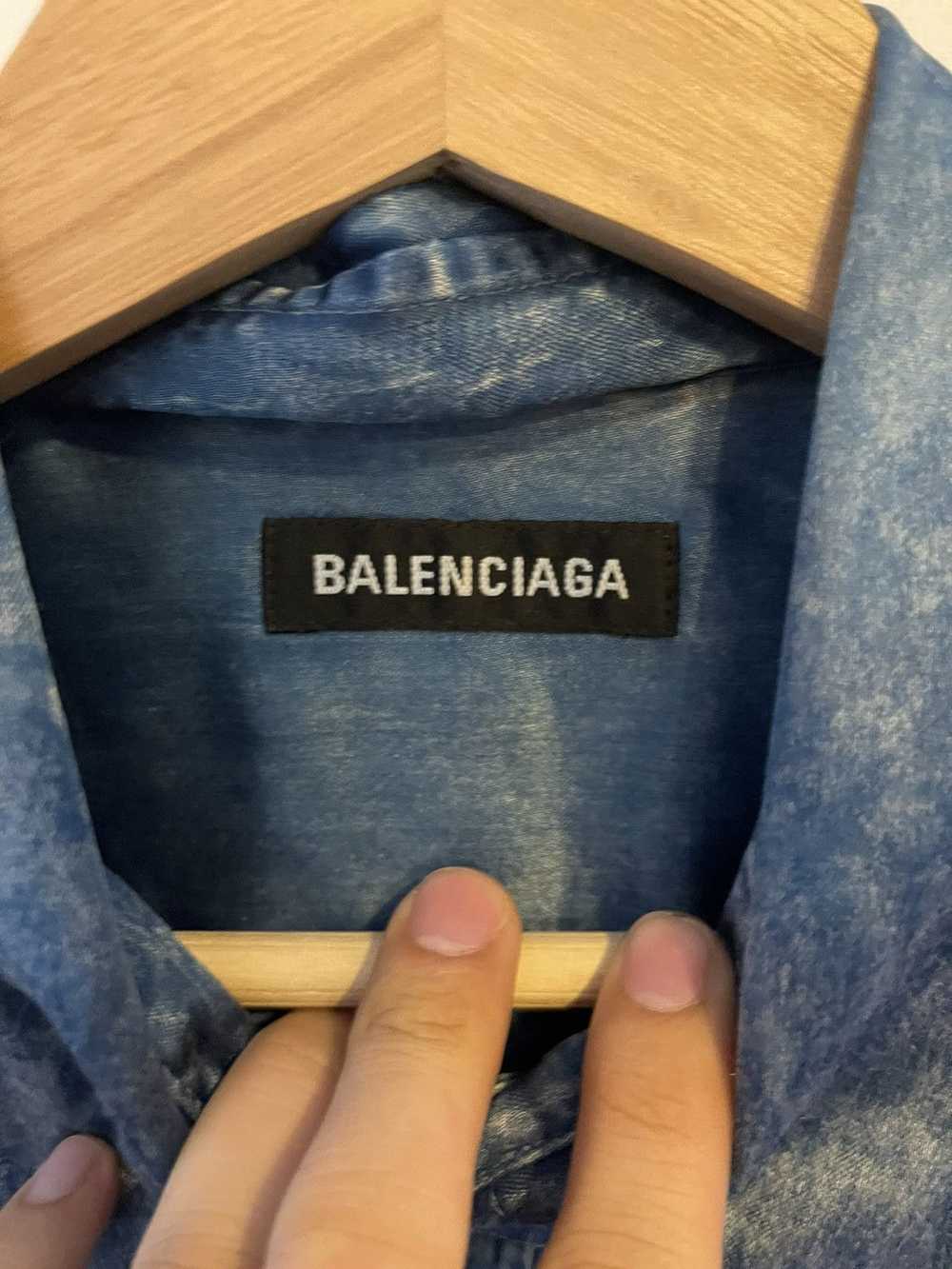 Balenciaga Balenciaga oversized fluid shirt 2019 - image 3