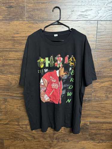 Designer Chris Brown Tour Tee - 11:11 Tour T-shirt