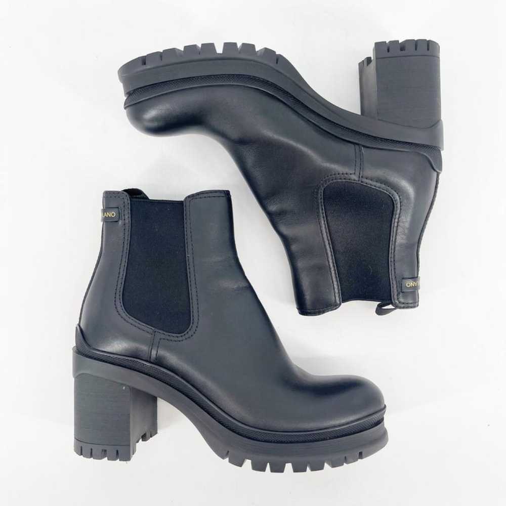 Prada Leather ankle boots - image 3