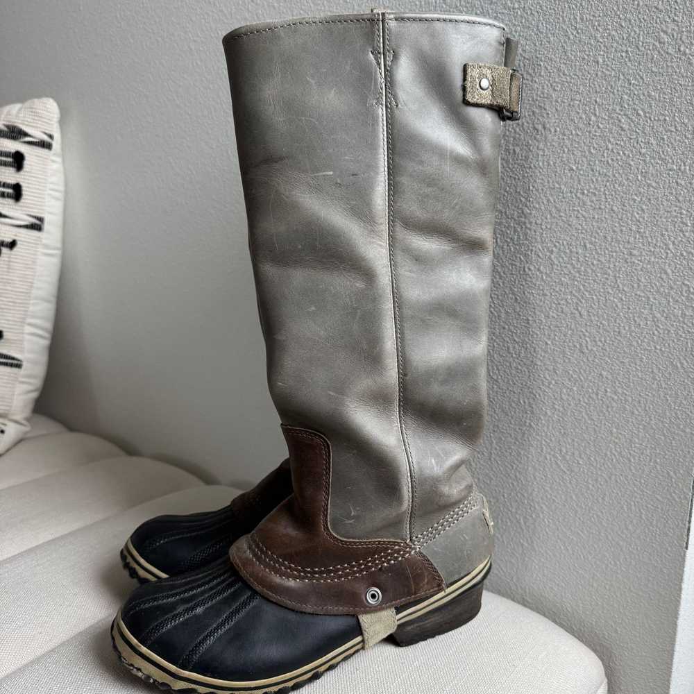 Sorel Sorel Slimpack Tall Equestrian Riding Rain … - image 1