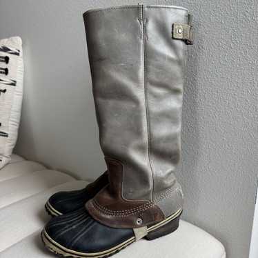 Sorel Sorel Slimpack Tall Equestrian Riding Rain … - image 1