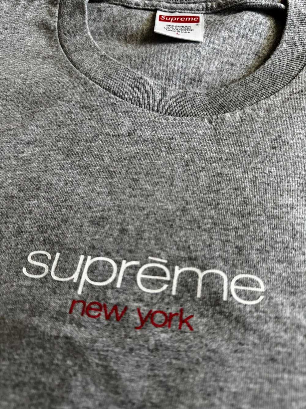 Supreme Supreme Classic Logo crew neck T-shirt (G… - image 6