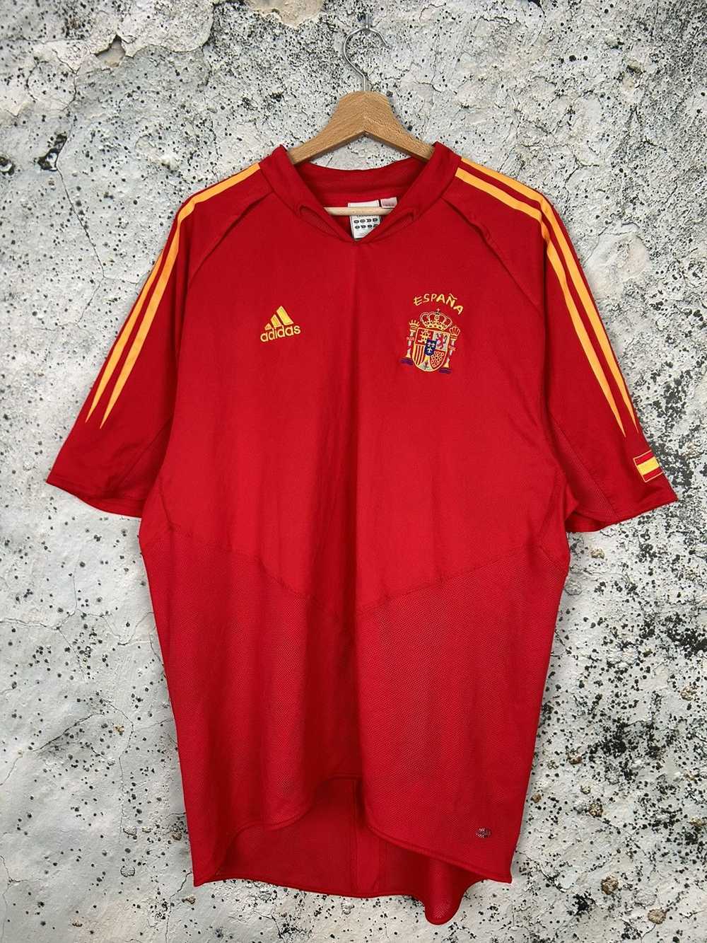 Adidas × Soccer Jersey × Vintage Vintage Spain Ad… - image 1