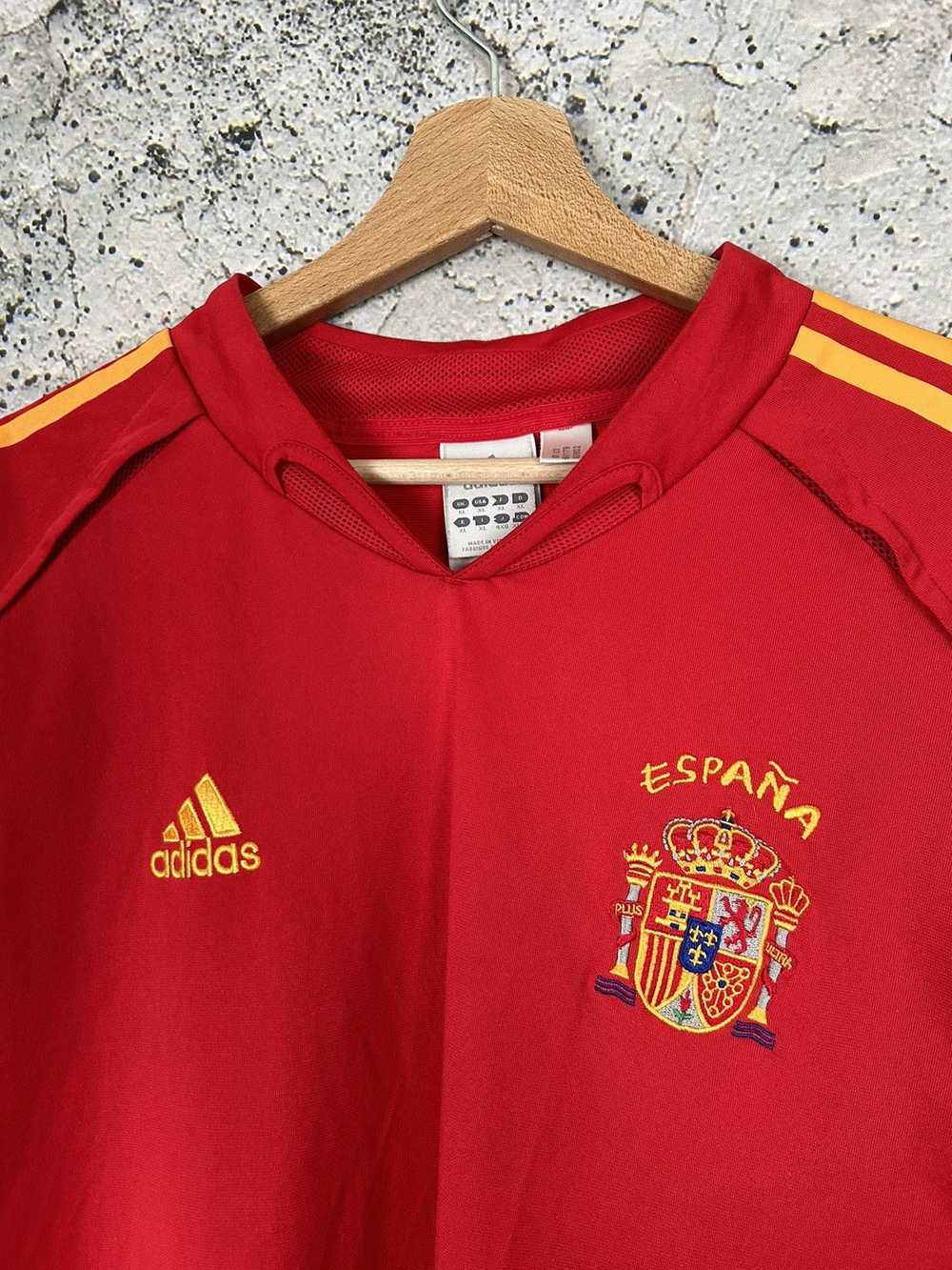 Adidas × Soccer Jersey × Vintage Vintage Spain Ad… - image 3