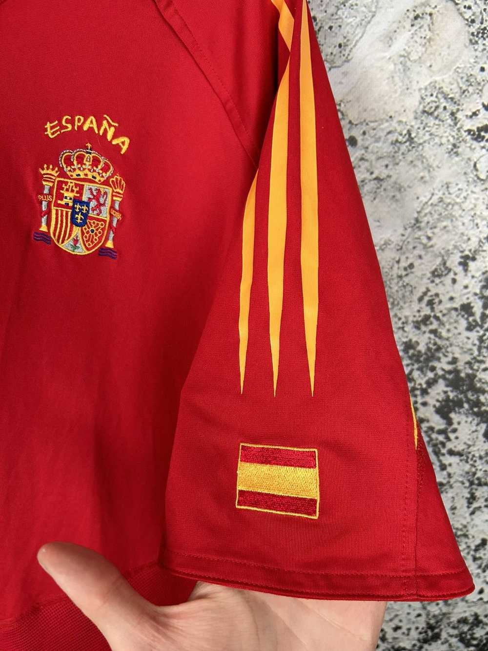 Adidas × Soccer Jersey × Vintage Vintage Spain Ad… - image 4